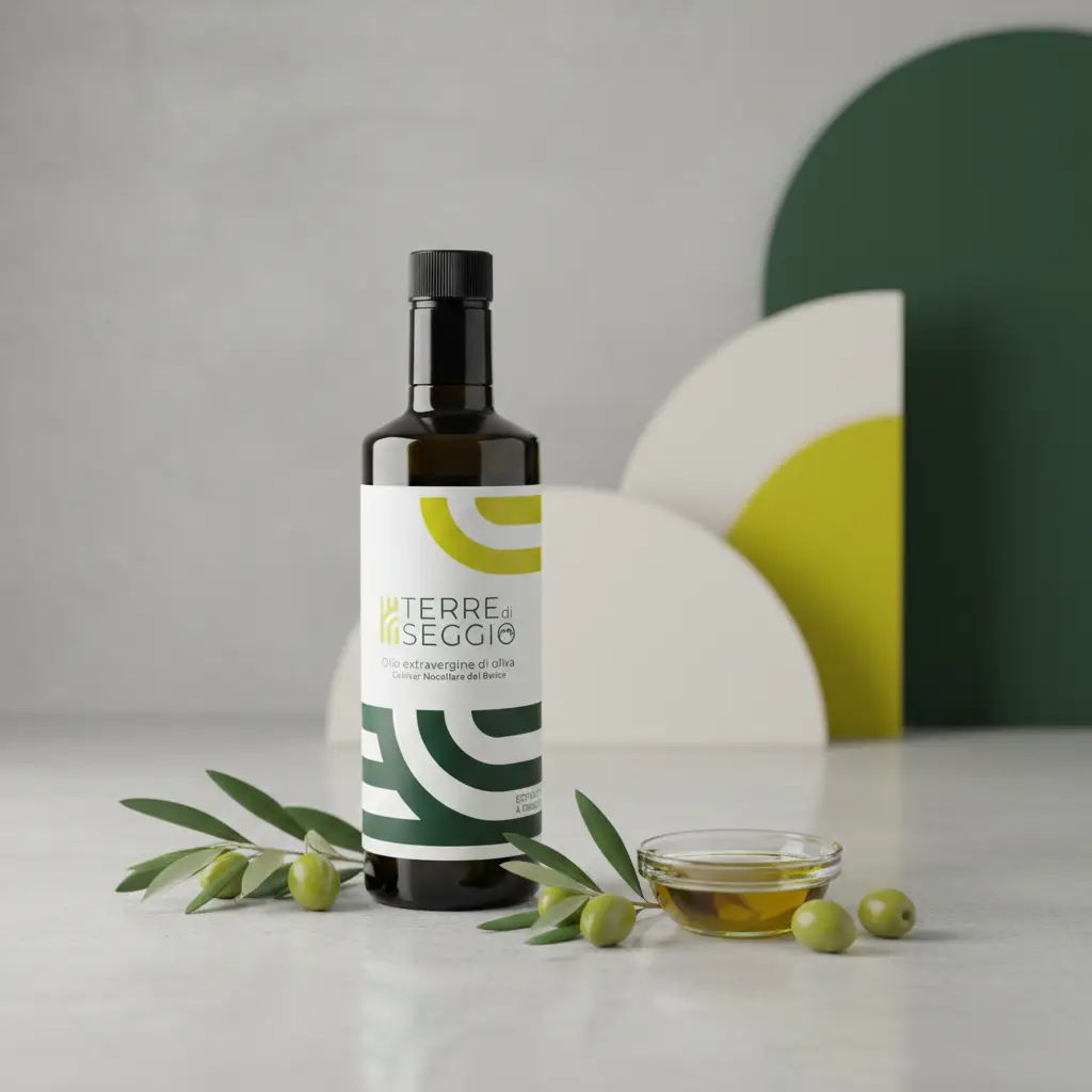Bottiglie di olio extravergine in vetro | Terre Di Seggio